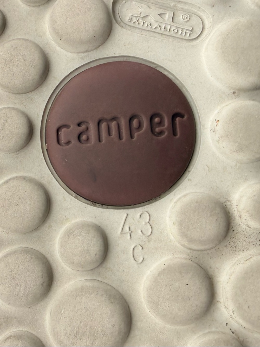 Camper Men’s Grey Pelotas XLite Suede Low-Top Lace Sneakers - Picture 7 of 7